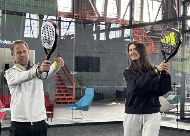Mersiha Playing Padel