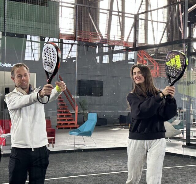 Mersiha Playing Padel
