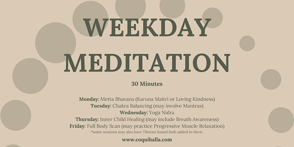 Weekday Meditation, San Francisco, CA | Reflect, Prepare, Rejuvenate