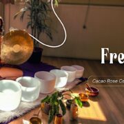 Heart Frequency Cacao Rose Ceremony & Soundbath with Maryzelle