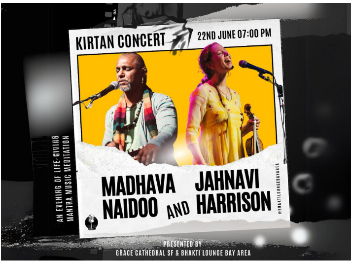 Kirtan With Madhava Naidoo & Jahnavi Harrison