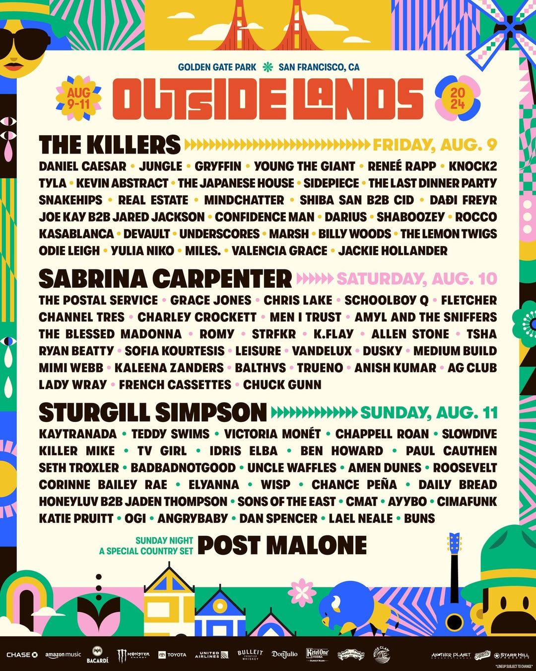 Outside Lands Music & Arts Festival