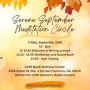 Serene September Meditation Circle