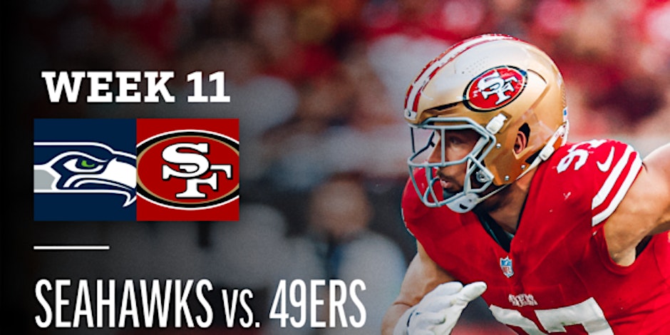 49ers vs SEAHAWKS SHUTTLE BUS R/T SAN FRANCISCO TO LEVI'S STADIUM 11/17/24