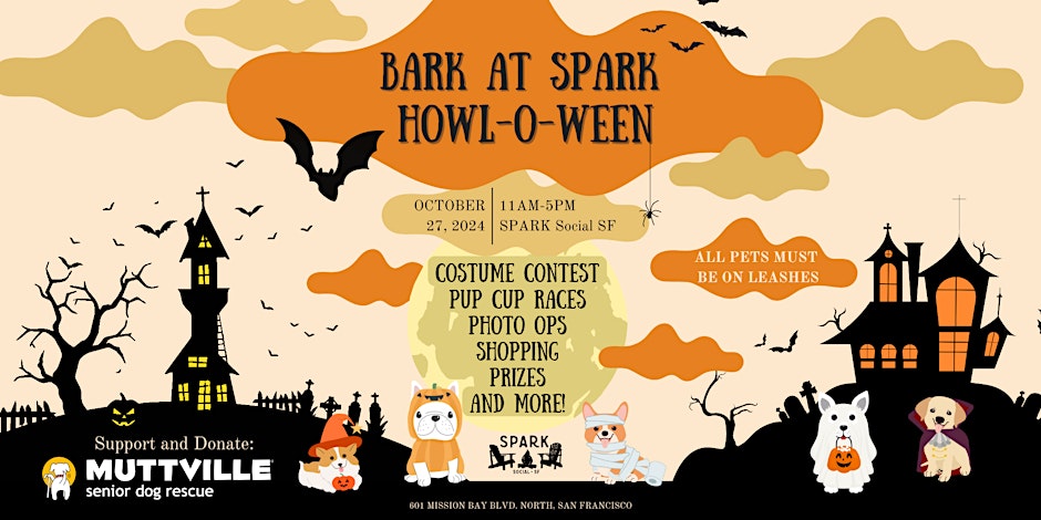 Bark at SPARK Howl-o-ween 2024