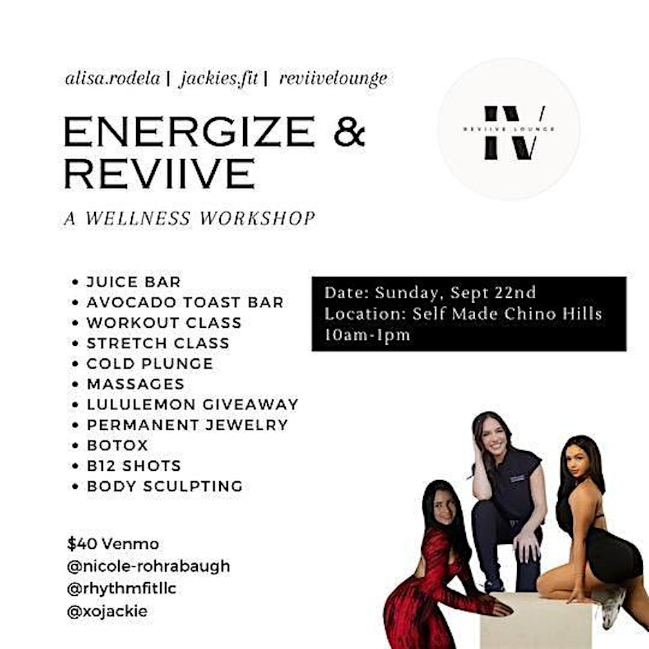 ENERGIZE & REVIIVE