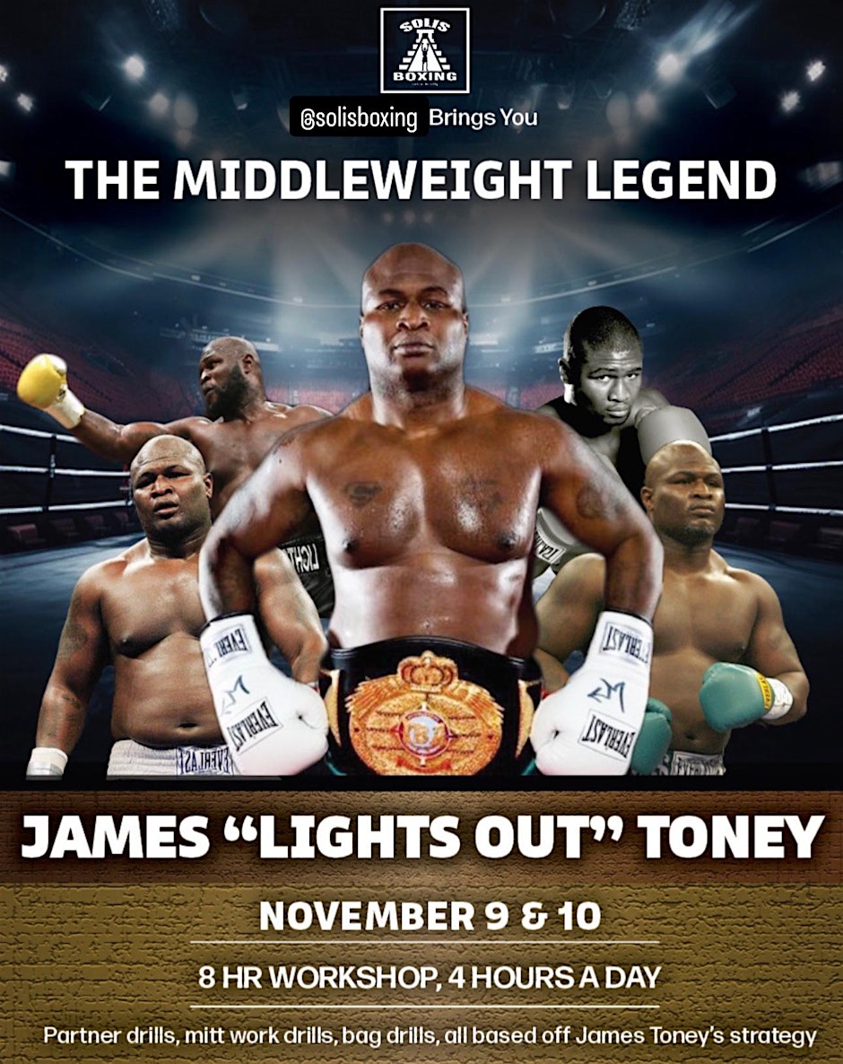 James “Lights Out” Toney workshop